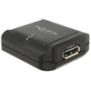 Image de Delock 11464 - Displayport 20 broches - DC 5V - Displayport 20 broches - Connecteur femelle / Connecteur femelle - Noir
