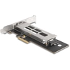 Image de DeLOCK Rack mobile de carte PCI Express pour 1 x M.2 NVMe SSD - Facteur de forme à profile plat - Neuf