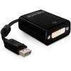 Image de DeLOCK 61847 câble vidéo et adaptateur 0,125 m DisplayPort DVI-I Noir - Neuf