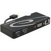 Image de DeLOCK 62461 adaptateur graphique USB Noir - Neuf
