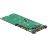 Image de Delock 62864 - U.2 - M.2 - noir - vert - 6 Gbit/s - Windows 10 Education,Windows 10 Education x64,Windows 10 Enterprise... - 52 mm