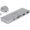Image de DELOCK HUB USB Typ-C St 2xTyp-A Bu +SD/Micro PD 3.0 MacBook