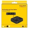 Image de Delock 64178 DELOCK M.2 Dockingstation für 2xM.2 SATA SSD mit Klon