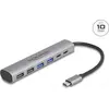 Image de DELOCK 6 Port USB Hub mit 4x USB-A und 2x USB-C Buchse