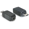 Image de DeLOCK Adapter USB micro-B male to mini USB 5-pin mini USB 5p Noir - Neuf