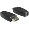 Image de DeLOCK 65237 changeur de genre de câble Displayport mini Displayport Noir - Neuf