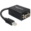 Image de DeLOCK 65256 DeLOCK Adap. Displayp. mini-> VGA 15P bk