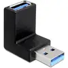 Image de Usb 3.0 Adaptateur [1x Usb 3.0 Mâle Type A - 1x Usb 3.0 Femelle Type A] 0.00 M C670171 - Delock