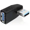 Image de Delock 65342 DELOCK USB3.0 Adapter A -> A St/Bu 270° gew. horizontal