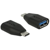 Image de DeLOCK 65519 changeur de genre de câble USB 3.1 Gen 2 Type-C USB 3.1 Gen 2 Type-A Noir - Neuf