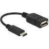 Image de DeLOCK 65579 câble USB USB 2.0 0,15 m USB C USB A Noir - Neuf