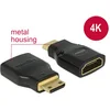 Image de DELOCK HDMI Adapter A -> mini C Bu/St 4K Metallgehäuse