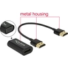 Image de DELOCK HDMI Adapter A -> D-Sub15 Bu/Bu screwless + 15cm Kab