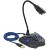Image de DELOCK Desktop USB Gaming Mikrofon Schwanenhals Mute Button