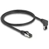 Image de DELOCK RJ45 Netzwerkkabel Cat.8.1S/FTP 90° oben gew./gerade