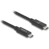 Image de DELOCK USB 80 Gbps Kabel USB Typ-C St > St 16K 60Hz 1m