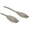 Image de Delock 82239 DELOCK USB Verl. A -> A St/Bu 1.80m grau