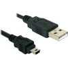 Image de DELOCK USB Kabel A -> Mini-B St/St 1.50m sw