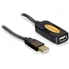 Image de DELOCK USB Verl. A -> A St/Bu 10.00m aktiv sw