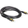 Image de Delock 82455 HDMI Kabel Delock Ethernet A -> A St/St 5.00m 4K Gold