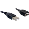 Image de DELOCK USB Verl. A -> A St/Bu 0.15m sw