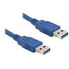 Image de Delock 82534 USB3.0 Kabel Delock A -> A St/St 1.00m blau