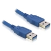 Image de DELOCK USB3.0 Cable A -> A St/St 5.00m blau
