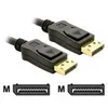 Image de Delock Delock Cable Displayport M/m 2m - 2 M - Displayport - Displayport - Mâle - Mâle - Or (82585)