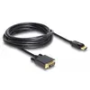 Image de Delock 82593 Displayport Kabel Delock DP -> DVI(24+1) St/St 5.00m schwarz