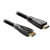 Image de Câble De Raccordement Delock Hdmi Fiche Mâle Hdmi-a 5 M Noir 82739 4k Uhd, Contacts Dorés, Blindage