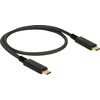 Image de Delock 83042 DELOCK Kabel USB 3.1 Gen2 C > C E-Marker 3A 0.5m schwarz