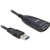 Image de Delock 83089 USB3.0 Verl. Delock A -> A St/Bu 5.00m aktiv