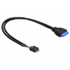 Image de DeLOCK 83095 câble SCSI Noir Interne 0,3 m - Neuf