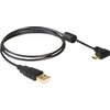 Image de DELOCK Câble USB A -> Micro-B 90° St/St 1.00m sw