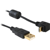 Image de DELOCK Câble USB A -> Micro-B 90° St/St 1.00m sw