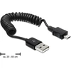 Image de DELOCK Câble USB A -> Micro-B St/St 0.20m-0.60cm Spiralkabe