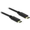 Image de USB Kabel Delock C -> C St/St 2.00m schwarz