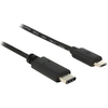 Image de Câble Delock USB Type-C  2.0 mâle > USB 2.0 Type Micro-B mâle, 0,5 m, noir