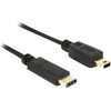 Image de DELOCK USB Kabel C -> Mini-B St/St 2m schwarz