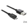 Image de Easy-usb 2.0 Kabel, Usb-a Stecker Micro-usb Stecker Verwendung: Laden Et Synchronisieren Des Smartphones