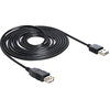 Image de Delock 83373 USB Verl. Delock A -> A St/Bu 5.00m sw Easy USB