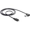 Image de DELOCK USB Kabel A -> Micro-B St/St 1.00m 90°sw Easy USB