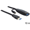 Image de DELOCK USB3.0 Verl. A -> A St/Bu 10.00m aktiv
