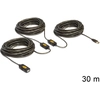 Image de DeLOCK 30m, USB2.0 - USB2.0 câble USB USB A Noir - Neuf