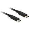 Image de DELOCK USB Kabel C -> C St/St 0.50m schwarz