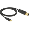 Image de DELOCK Kabel USB 3.1 Gen2 C > B 1.0m schwarz