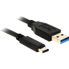 Image de DELOCK USB3.1 Kabel C -> A St/St 1.00m schwarz