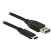 Image de DeLOCK 1m USB3.1-C/USB3.1-A câble USB USB 3.2 Gen 2 (3.1 Gen 2) USB A USB C Noir - Neuf