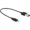 Image de DELOCK Câble USB A -> Micro-B mâle/mâle 0.20m noir Easy USB
