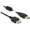 Image de DELOCK USB Verl. A -> A mâle/femelle 2.00m noir
